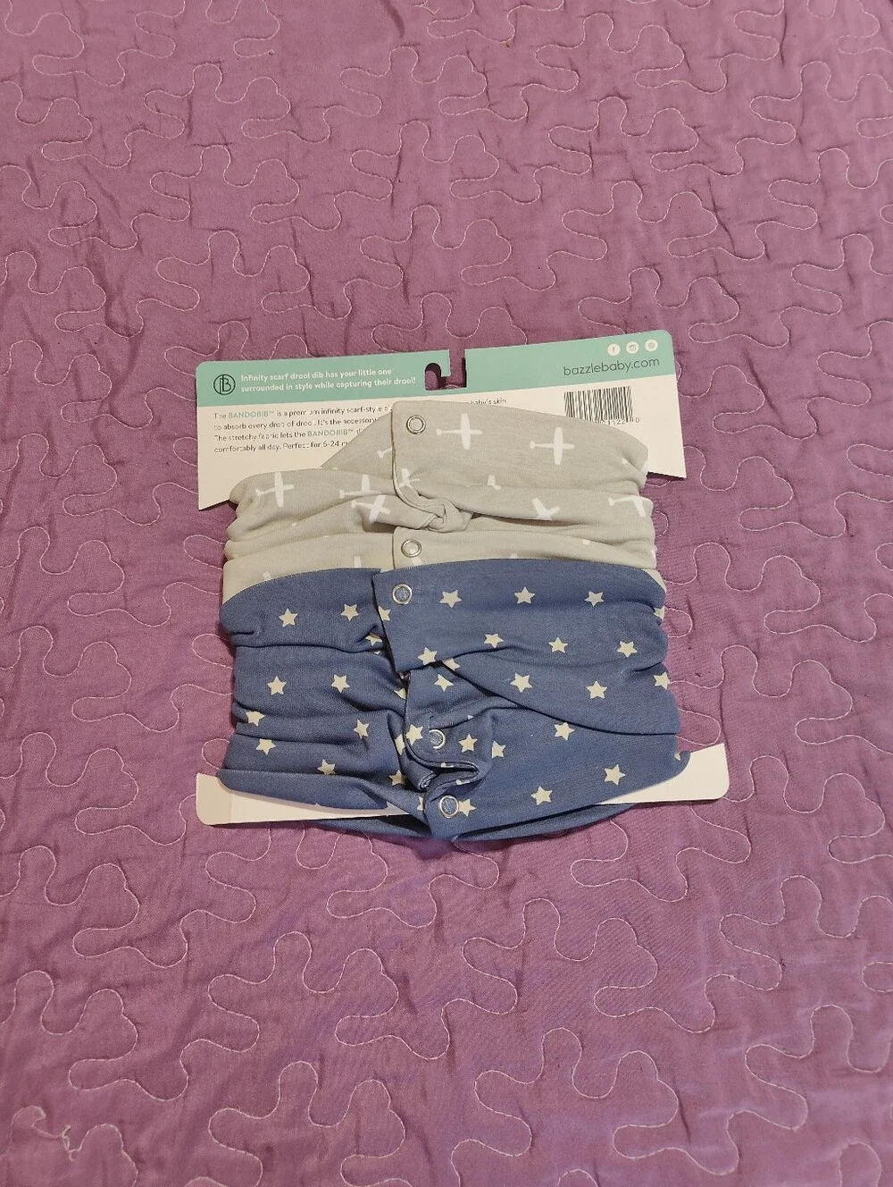 Bazzle Baby Bandobib Boy NWT